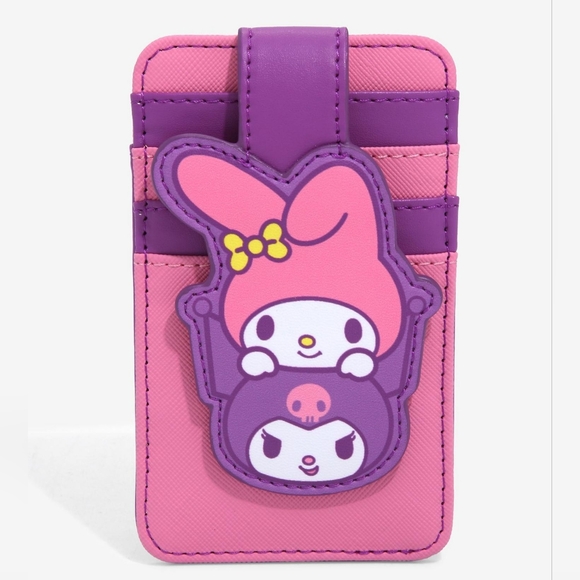 Loungefly Sanrio My Melody & Kuromi Two-Tone Cardholder - Picture 1 of 3